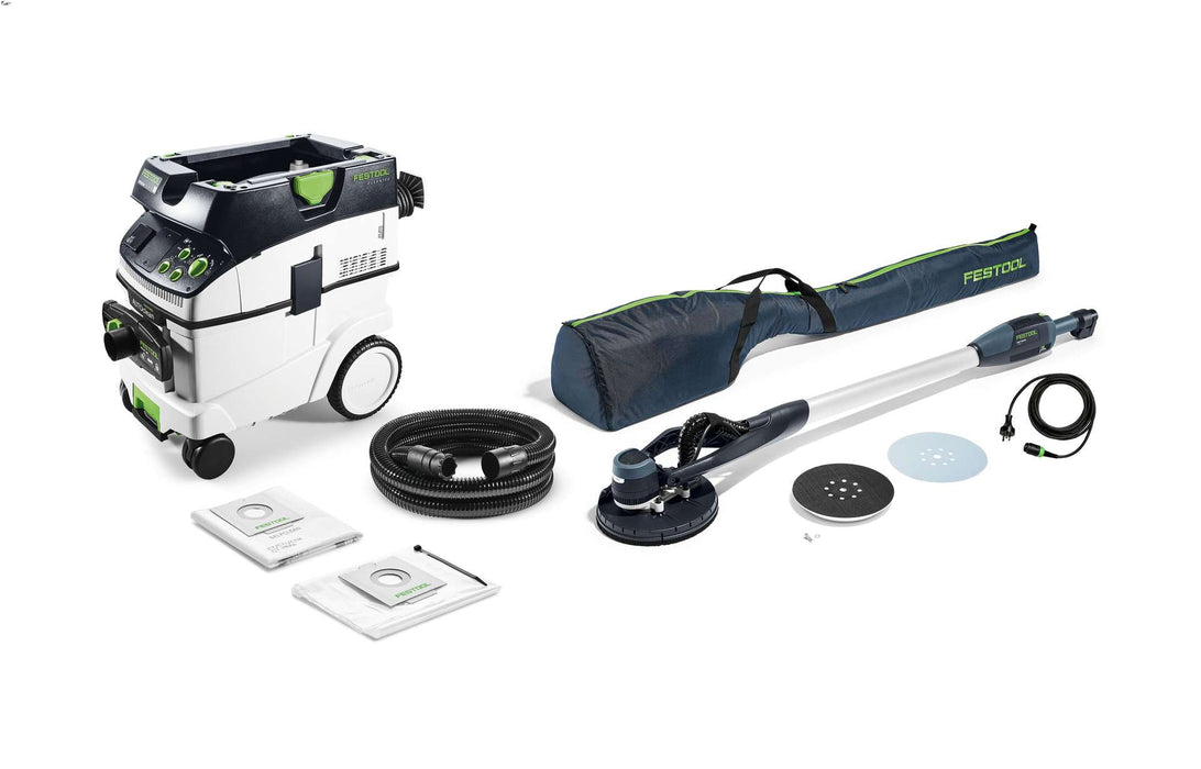LHS 225 PLANEX Easy 225mm Drywall Sander with M Class Dust Extractor Set