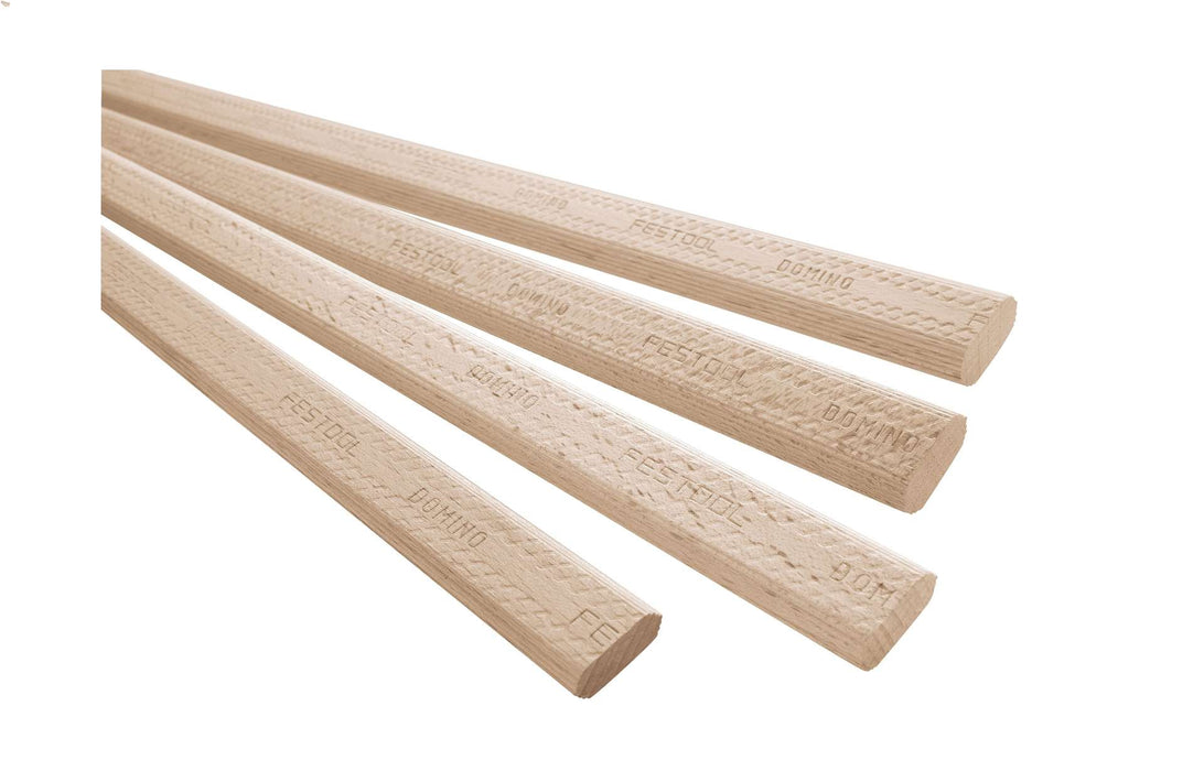 Beech Tenons 8 mm x 750 mm for DF 700 - 36 Pack