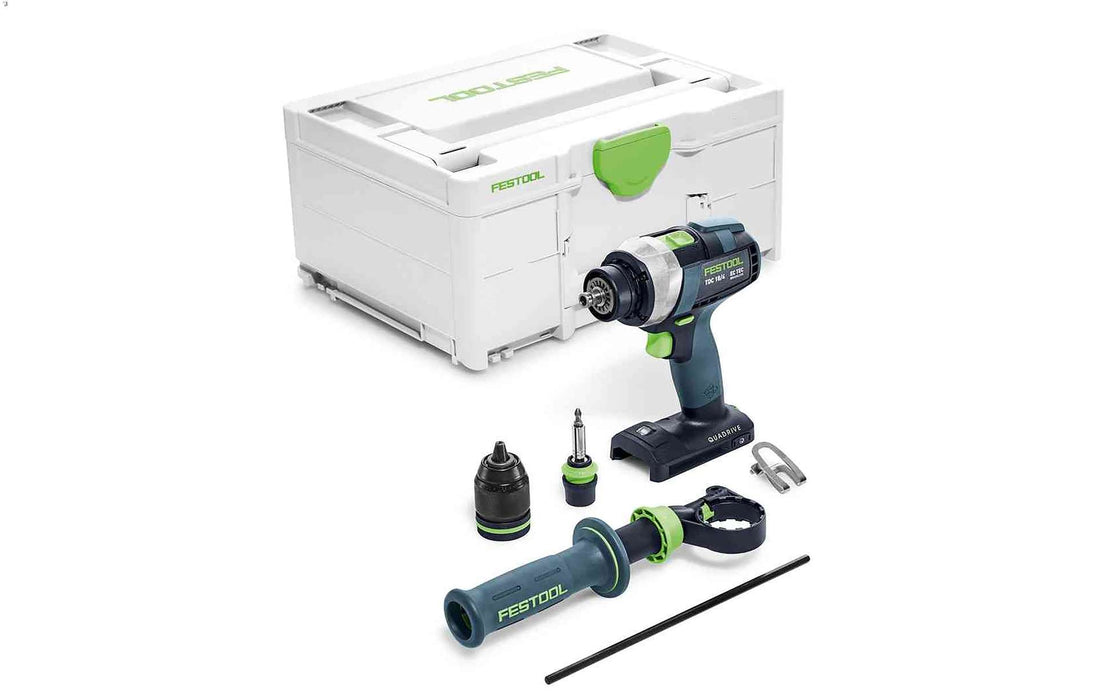 TDC 18V Cordless 4 Speed Drill Basic in Systainer