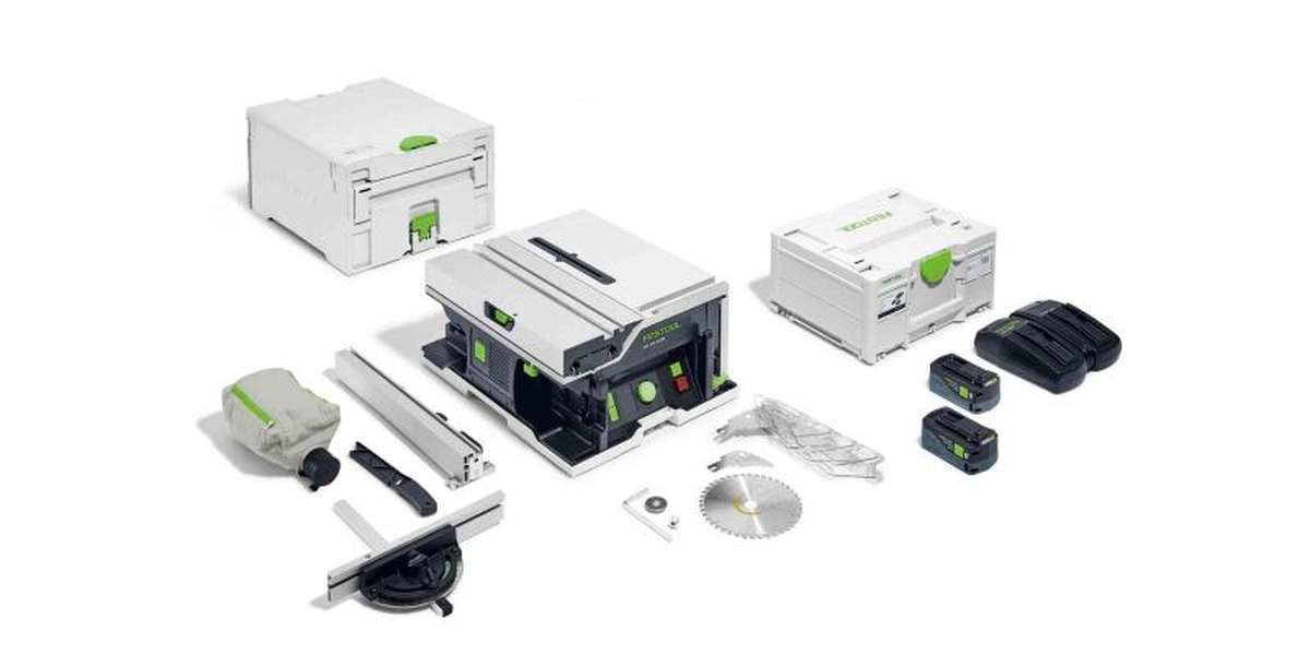 Festool CSC SYS 50 18V Cordless Table Saw 168mm Systainer Saw 5.2Ah Bluetooth Set