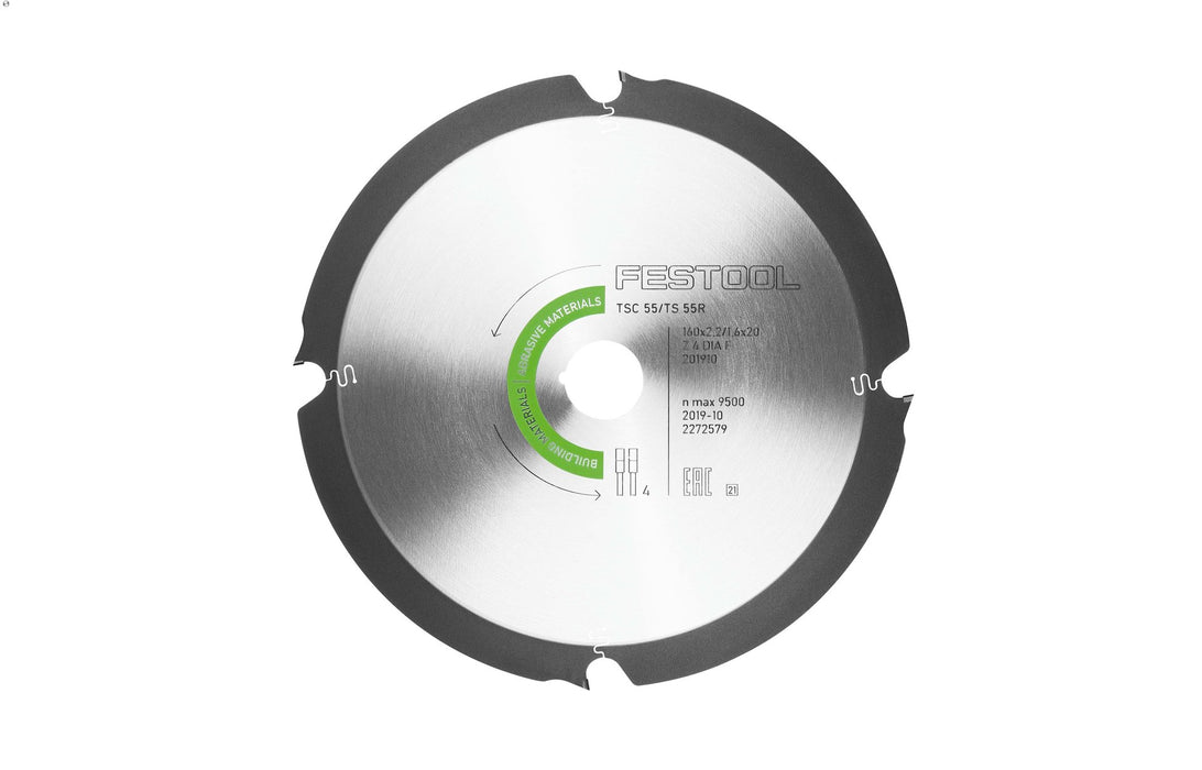 Diamond Saw Blade 160mm x 2.2mm x 20mm 4 Tooth