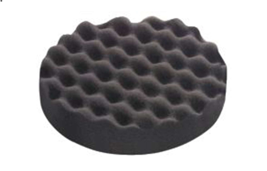 Extra Fine Polishing Sponge 150mm Black Honeycombed - 5 Pack