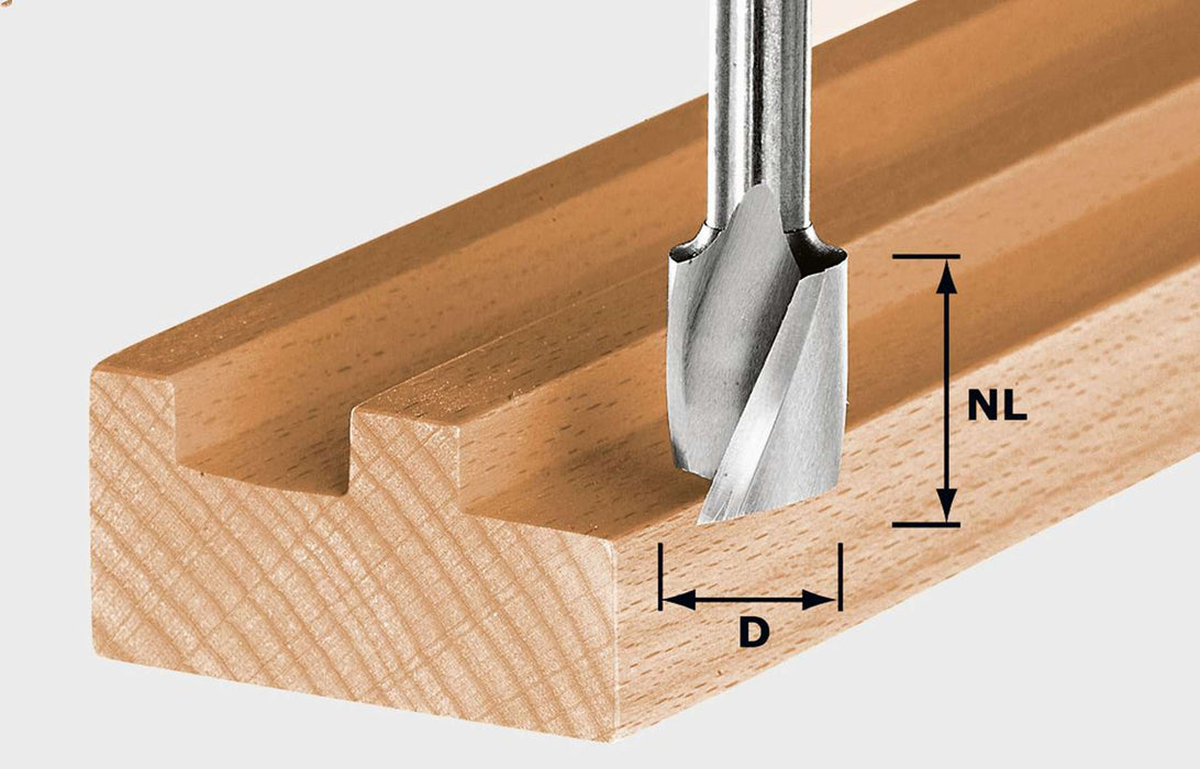 Spiral Groove Cutter HW S8 D6/NL16