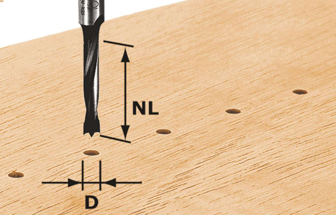 Dowel Drill HW S8 D5/NL30