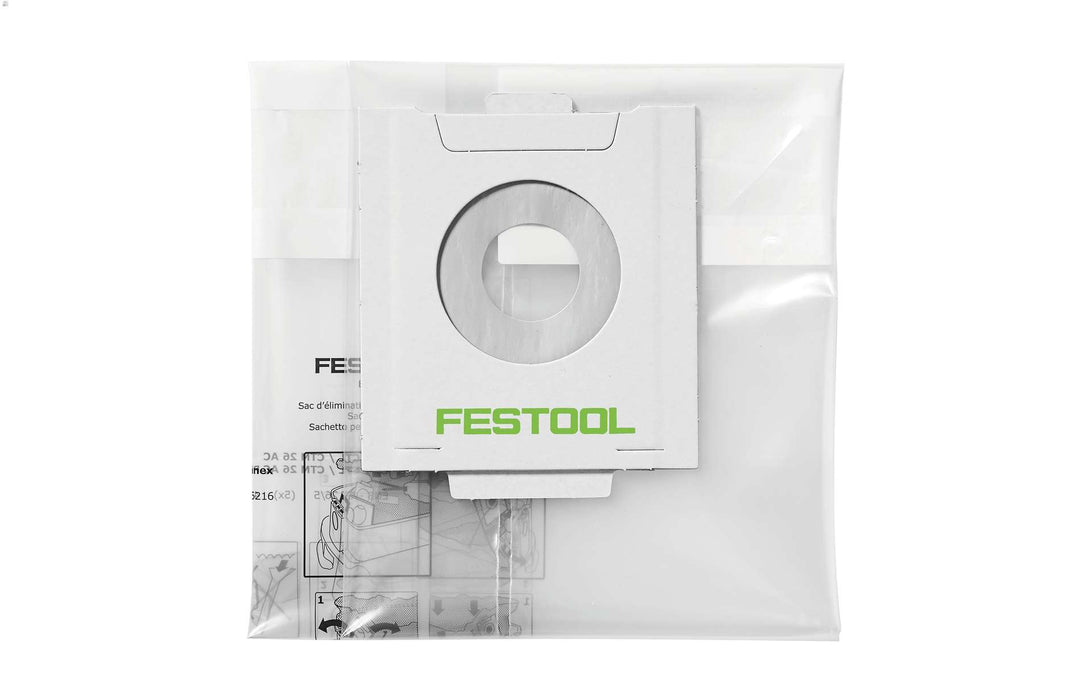 Replacement Plastic Waste Bags for CT 48 - 5 Pack