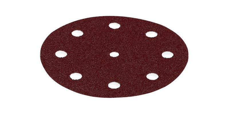 Rubin Abrasive Disc 125mm 9 Hole P120 - 50 Pack — Melbourne Power Tool ...