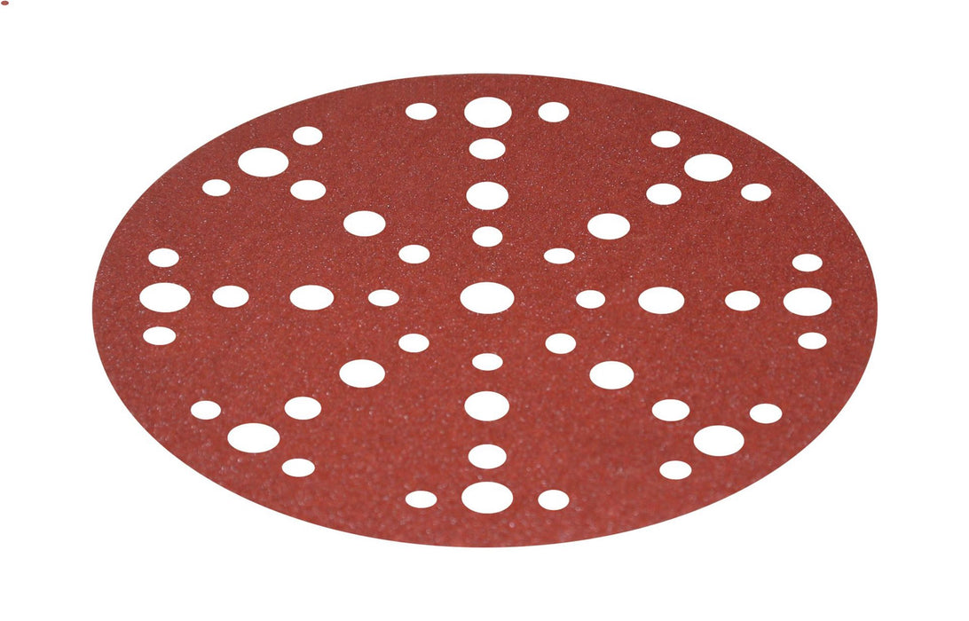 Rubin Abrasive Disc D150mm 48 hole P80 - 10 Pack